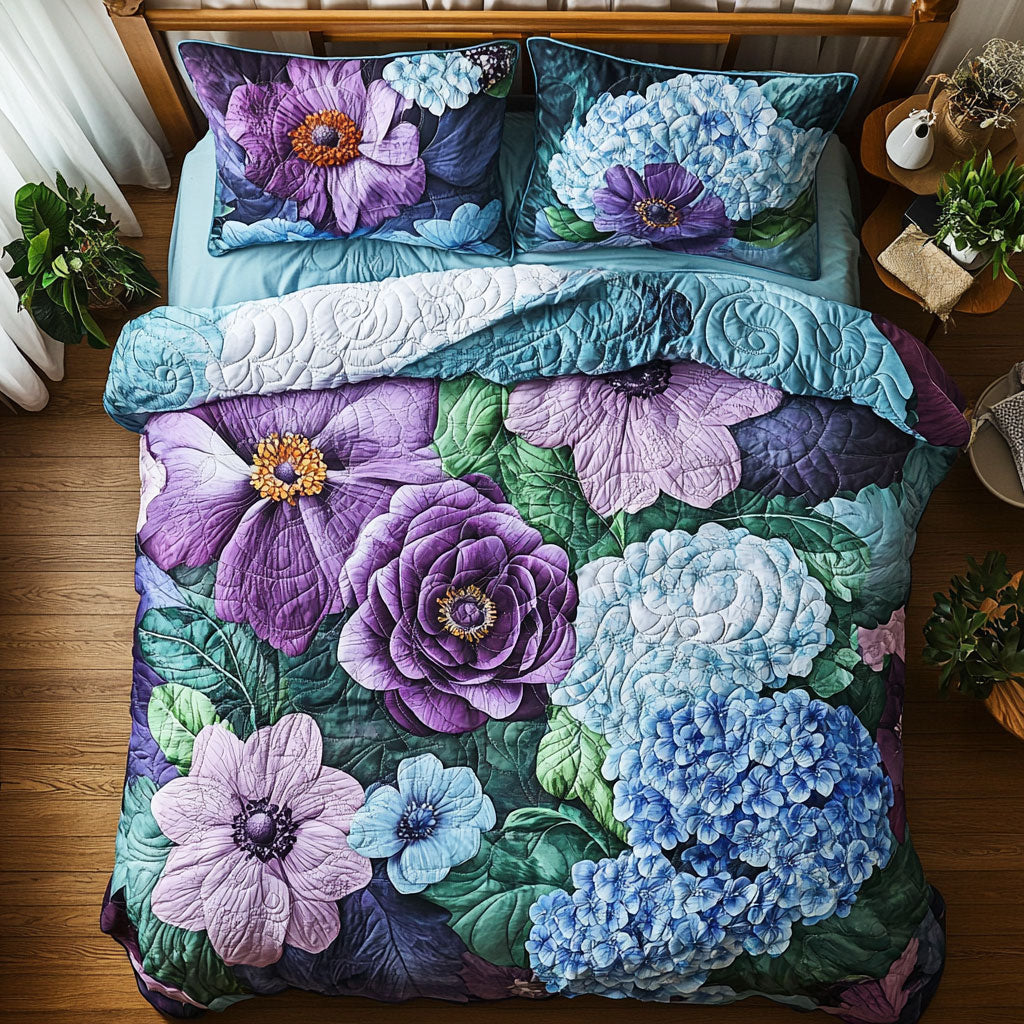 Dreamy Hydrangea Garden WU0403014CL Duvet Cover Set