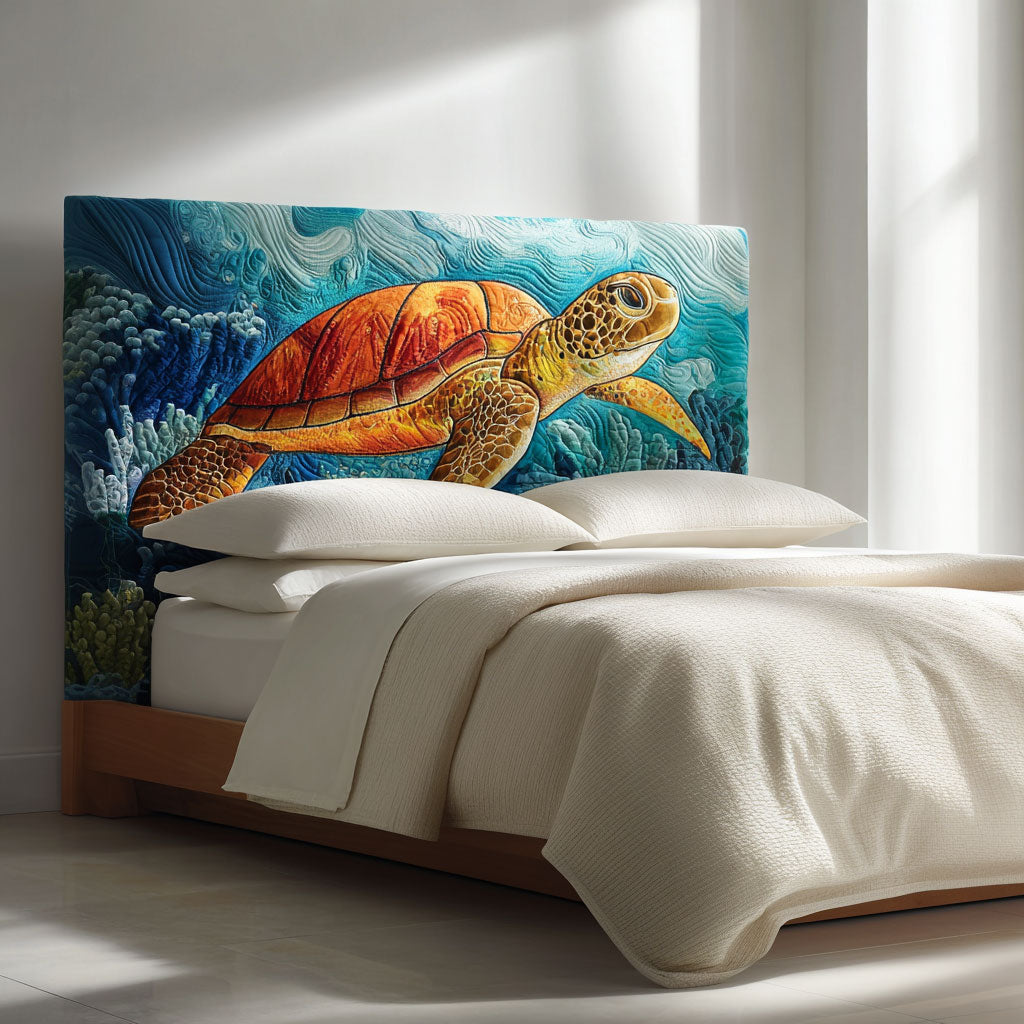 Drift Turtle WJ1712025CL Quilted Headboard Slipcover