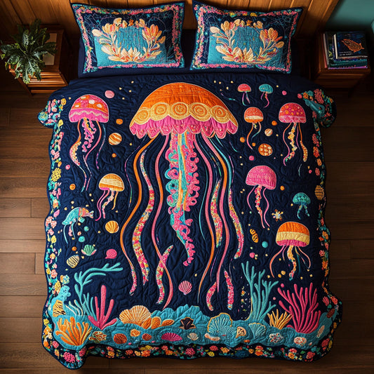 Glorious Sea Jellyfish CQ0506002CL Duvet Cover Set
