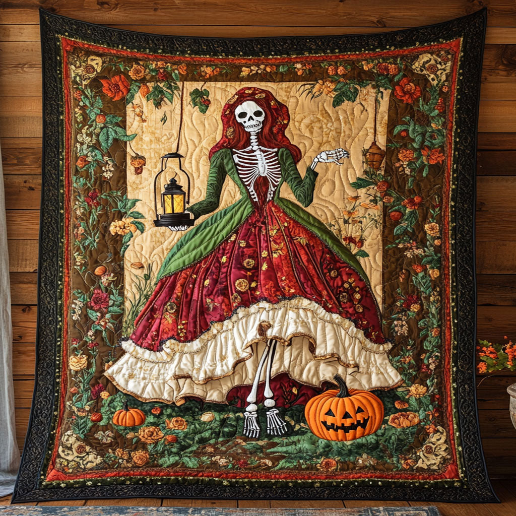 Petal Skeleton Lady WN1908060CL Quilt