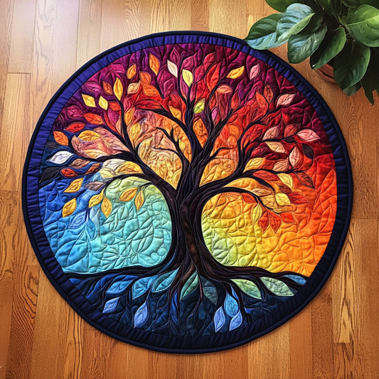 Color Spirit CW1805033CL Quilted Round Mat