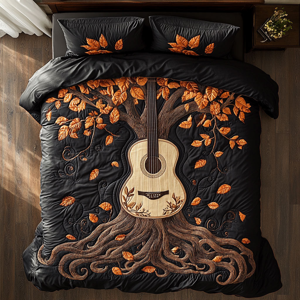 The Guitar Tree WY2208003CL Duvet Cover Set