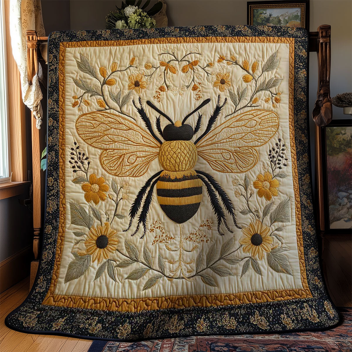Honeybee Haven WN1203020CL Quilt