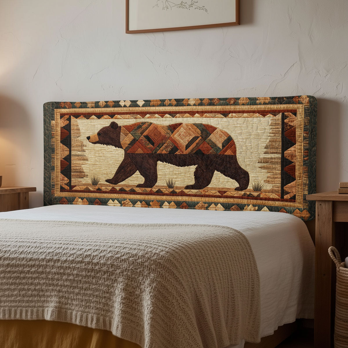 Wild Totem CP2612017CL Quilted Headboard Slipcover