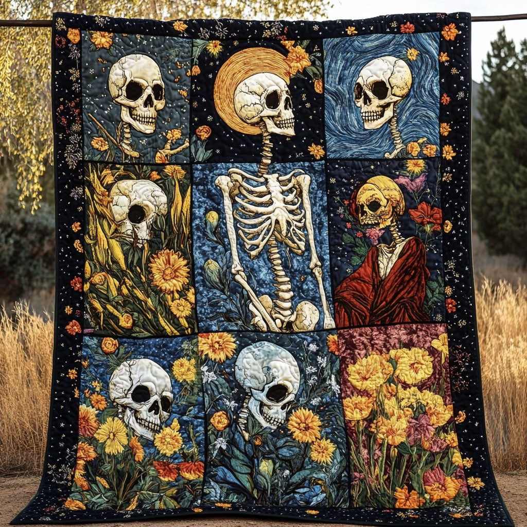 Skeleton Bloom WN2609057CL Quilt