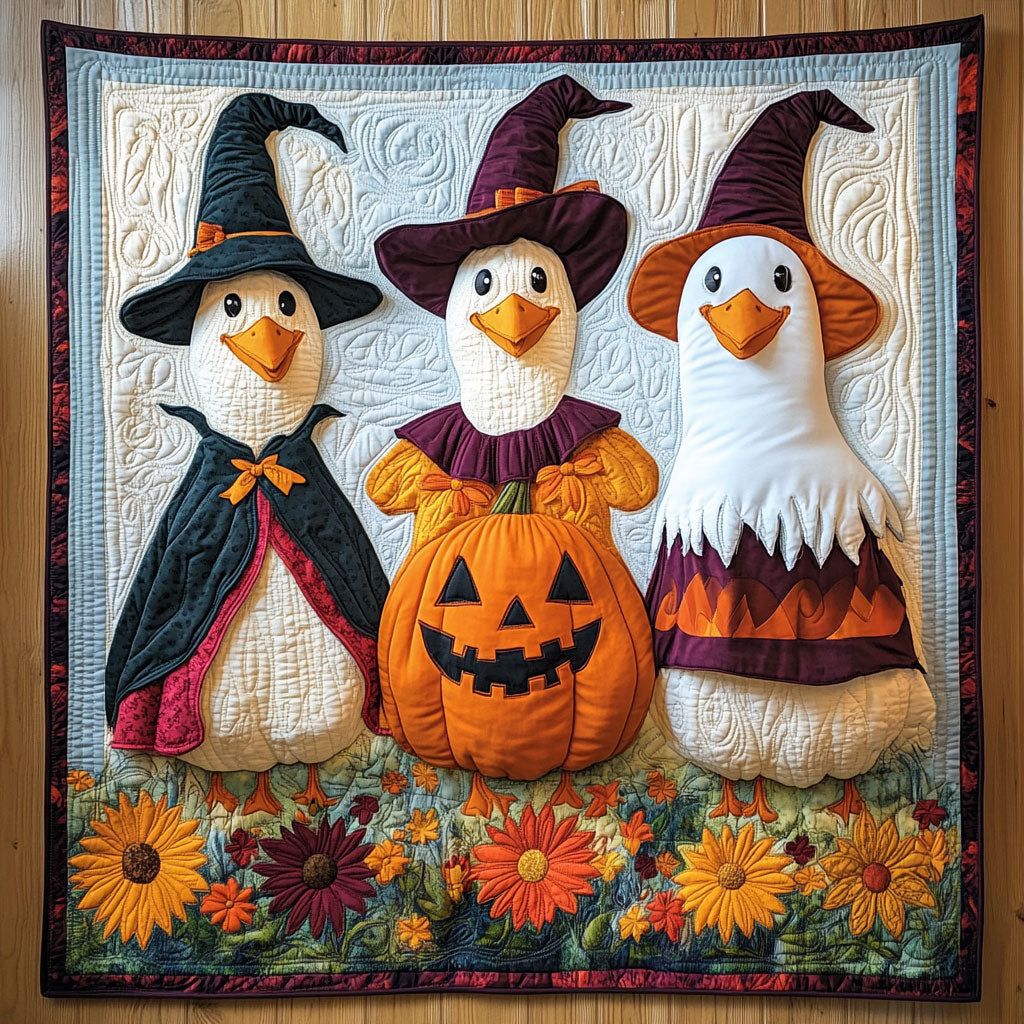 Haunted Hatchlings CP2207005CL Quilt