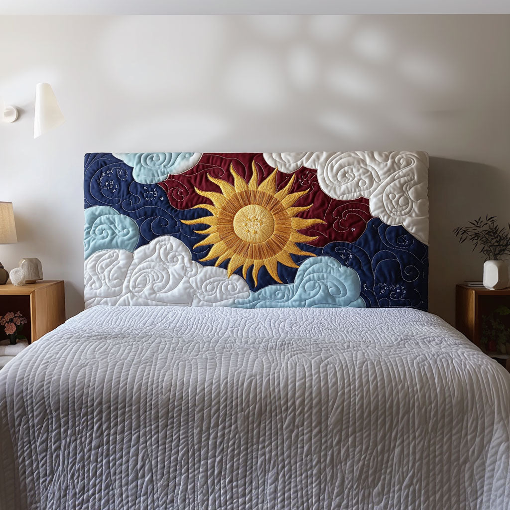 Celestial Sun QA0501016CL Quilted Headboard Slipcover