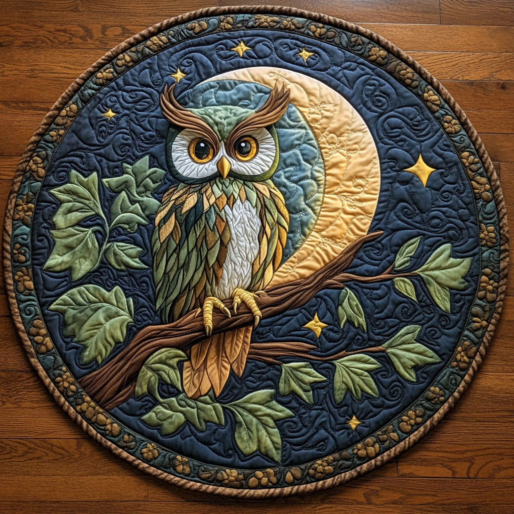 Night Owl CW1505135CL Quilted Round Mat