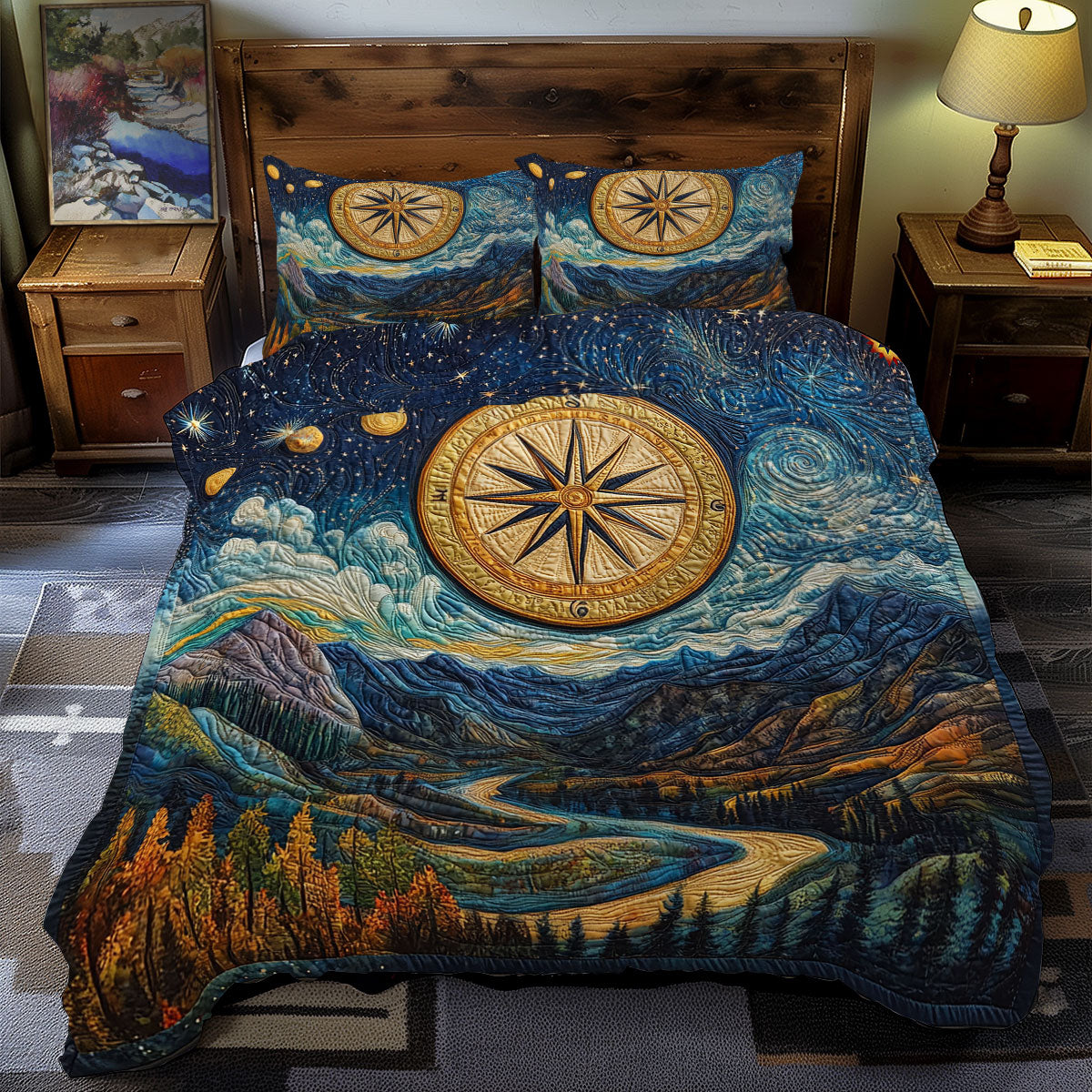 Mountain Compass WY0212059CL Duvet Cover Set