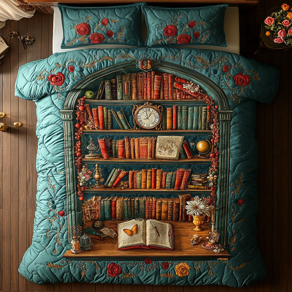 Butterfly And Books WY2608004CL Duvet Cover Set