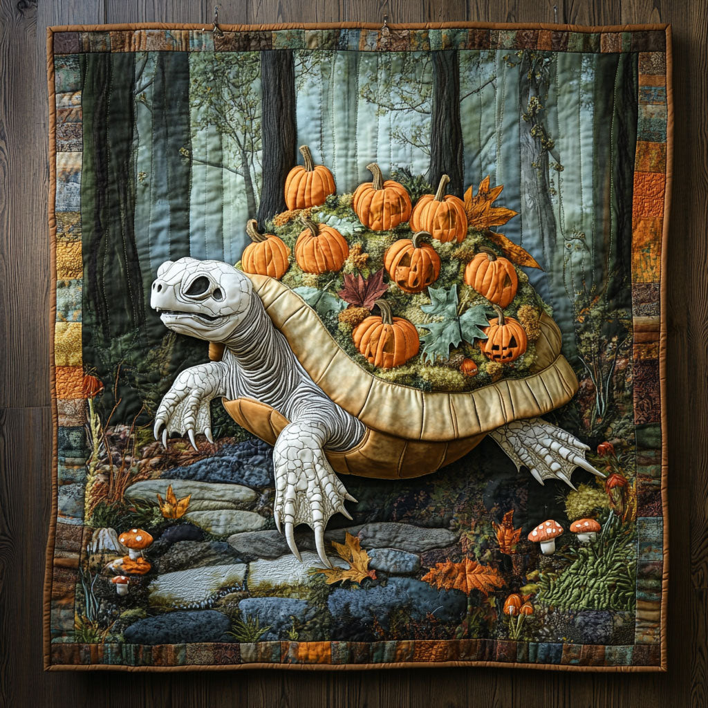 Dark Harvest Turtle WN2608023CL Quilt