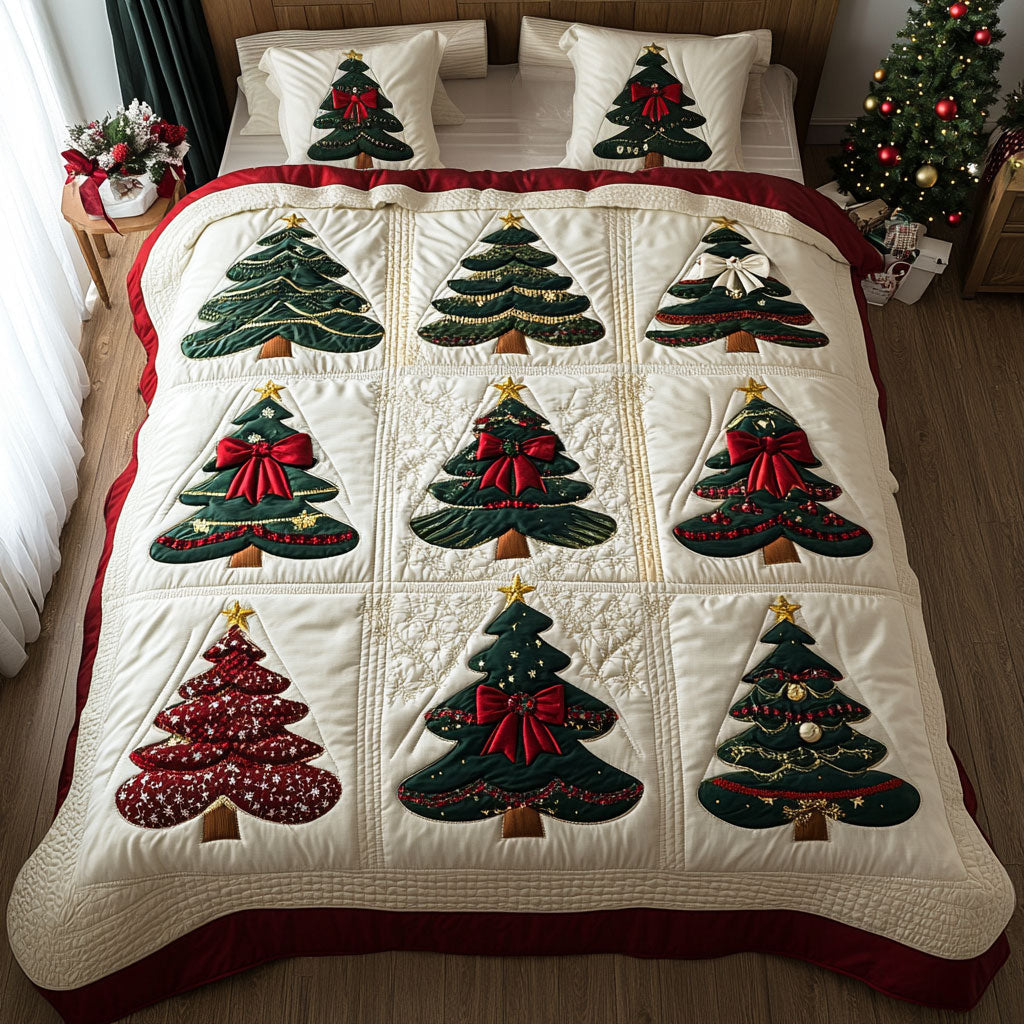 Red Ribbon Tree CW1211080CL Duvet Cover Set