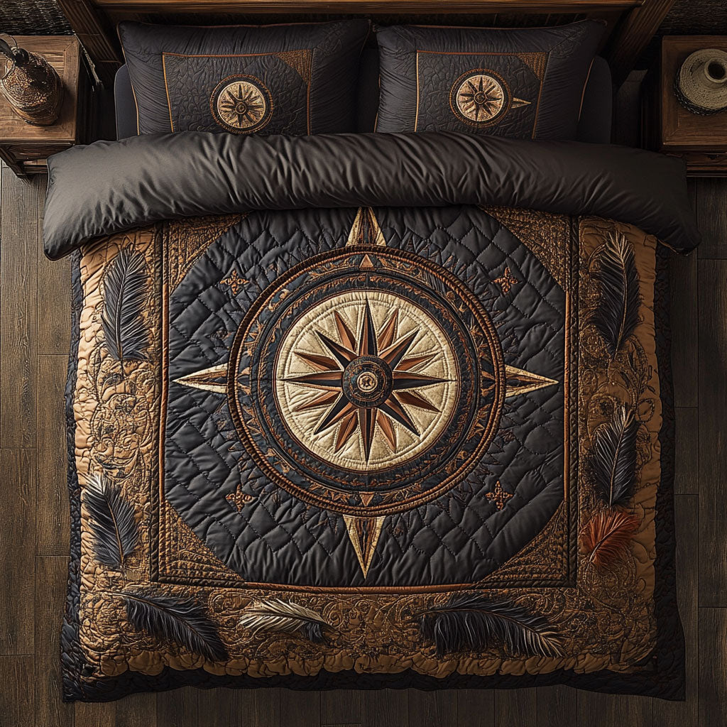Aztec Compass WY1807035CL Duvet Cover Set