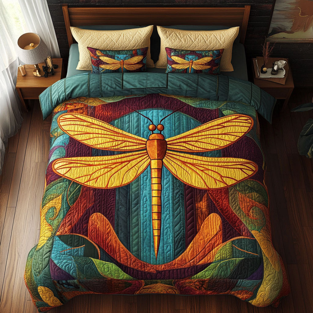 Natural Beauty Of Dragonfly DH3009007CL Duvet Cover Set