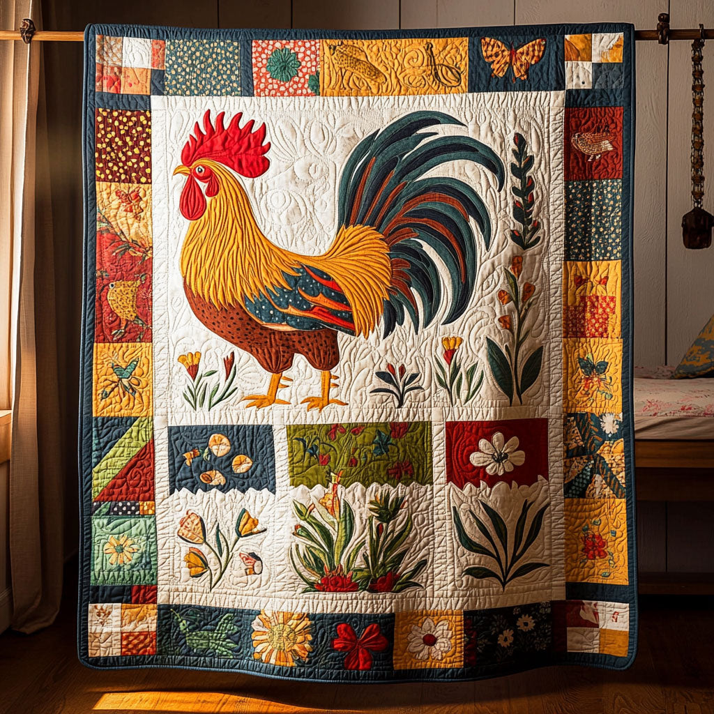 The Barnyard Tale WY2708019CL Quilt