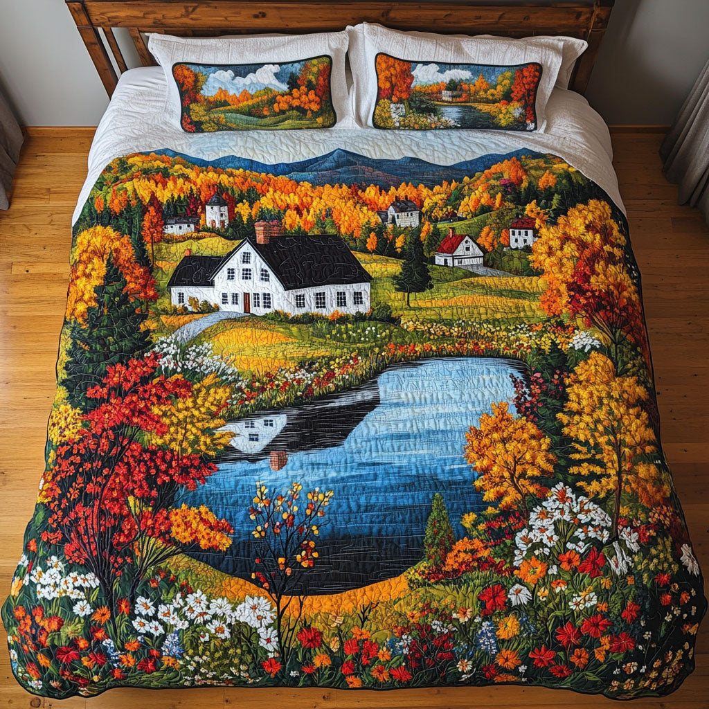Autumn Lakeside WY1908080CL Duvet Cover Set
