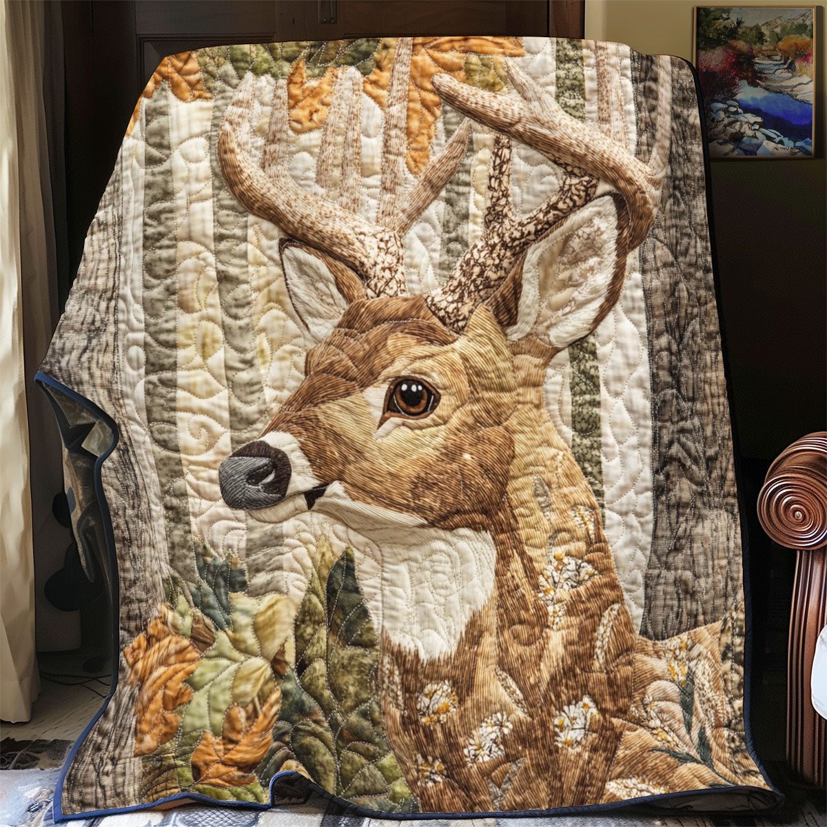 Deer YR2412049CL Quilt