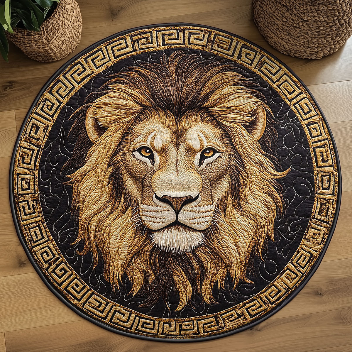 Regal Lion WN1807082CL Quilted Round Mat