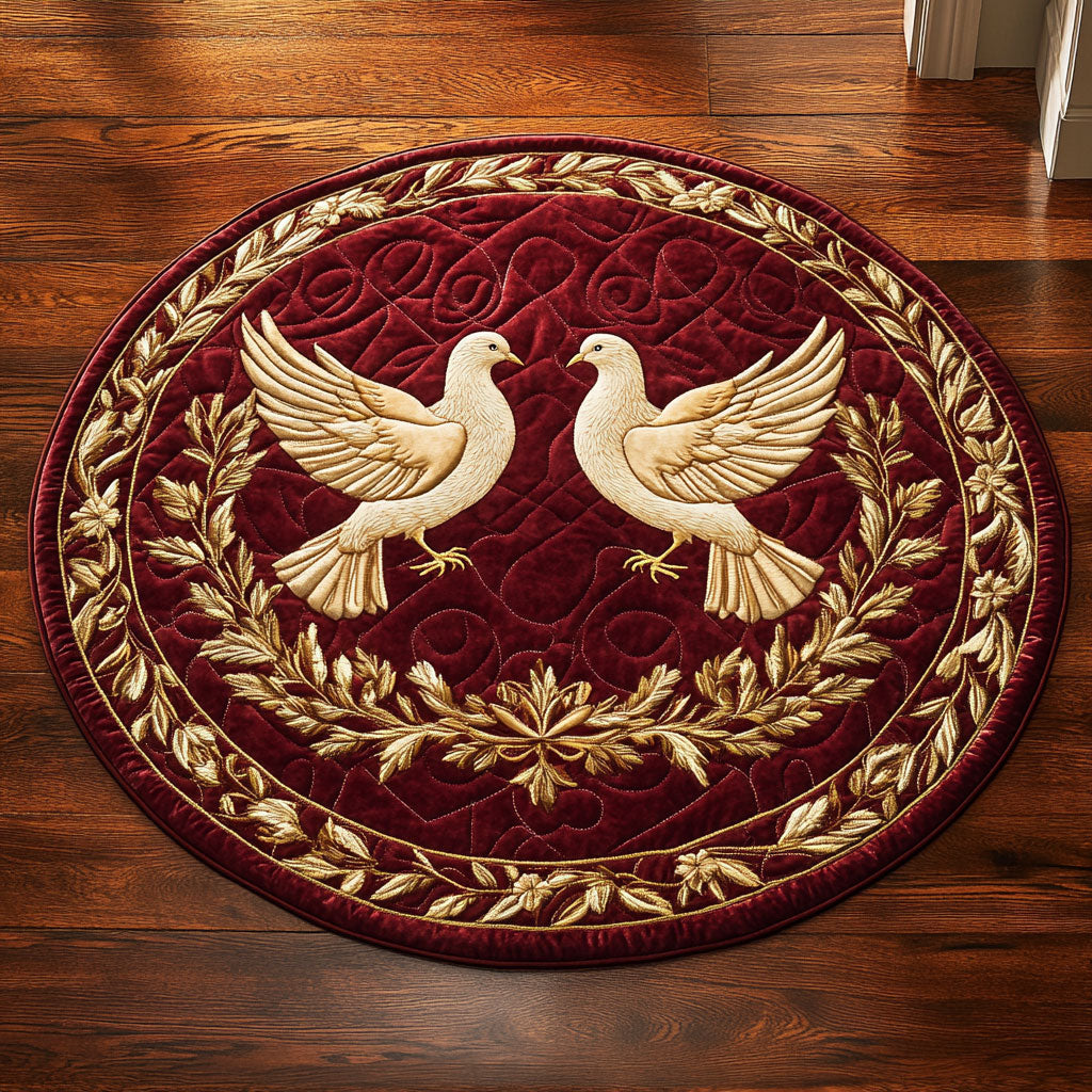 Covenant Crest CP2607058CL Quilted Round Mat