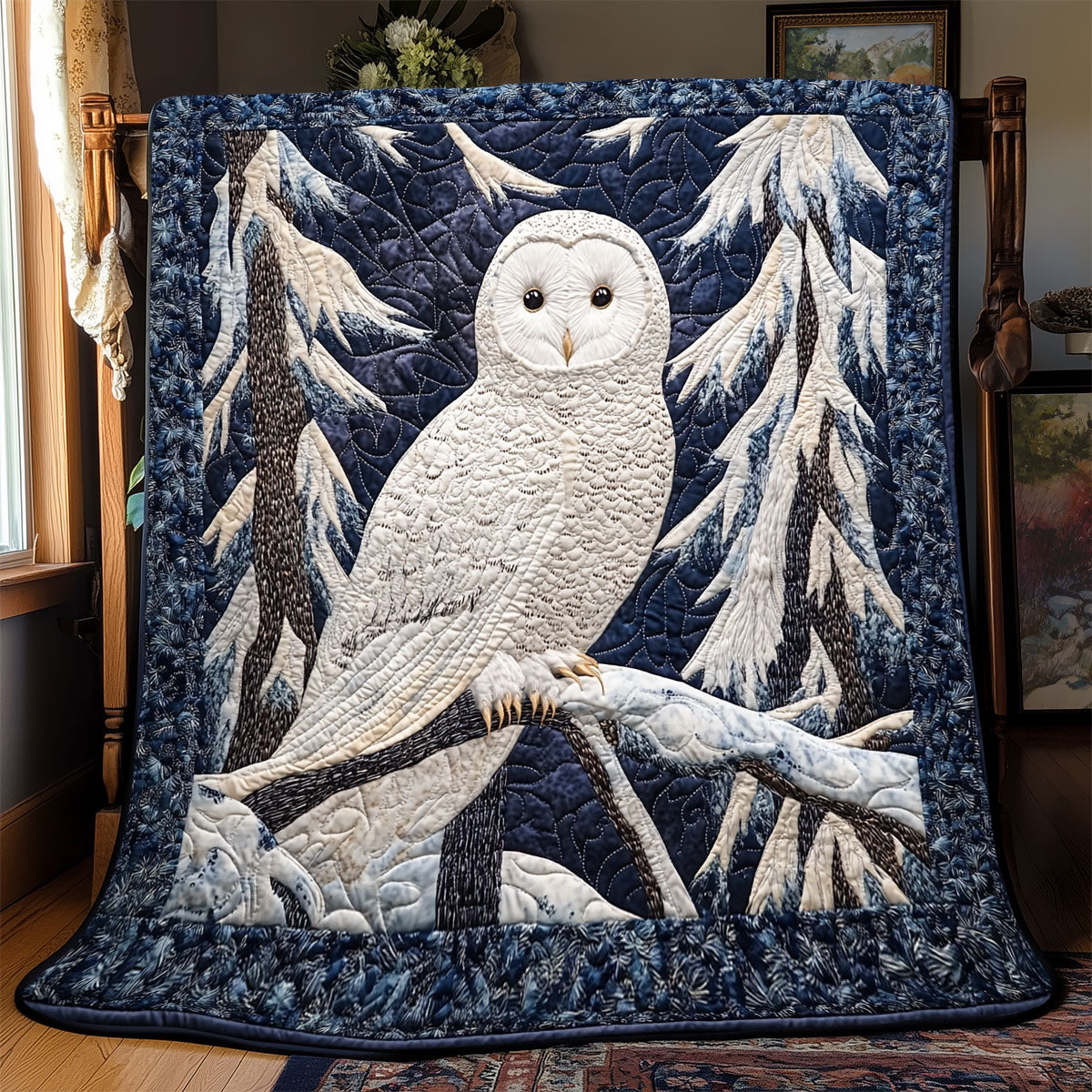 Owl Winter WX2101039CL Quilt