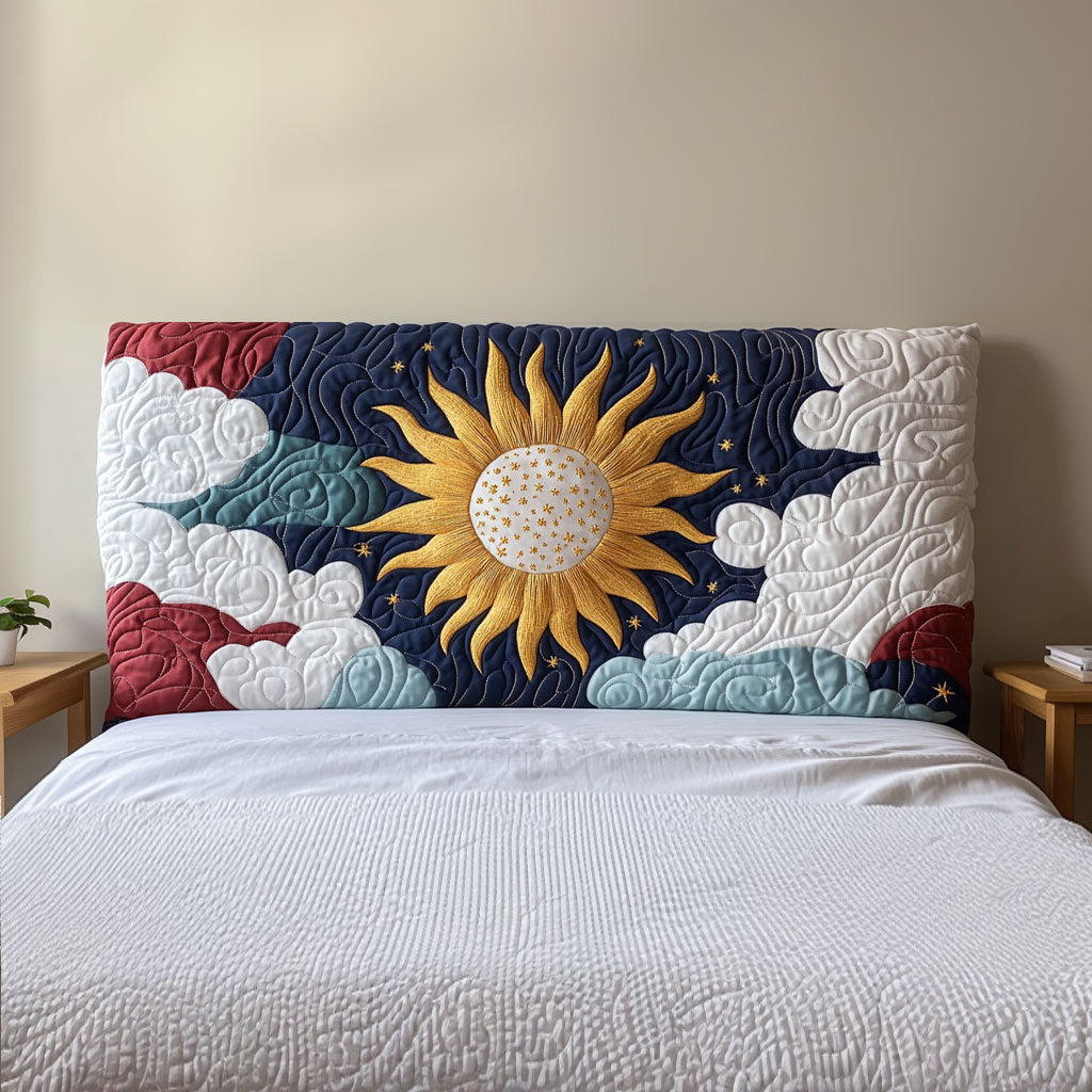 Celestial Sun QA0501015CL Quilted Headboard Slipcover