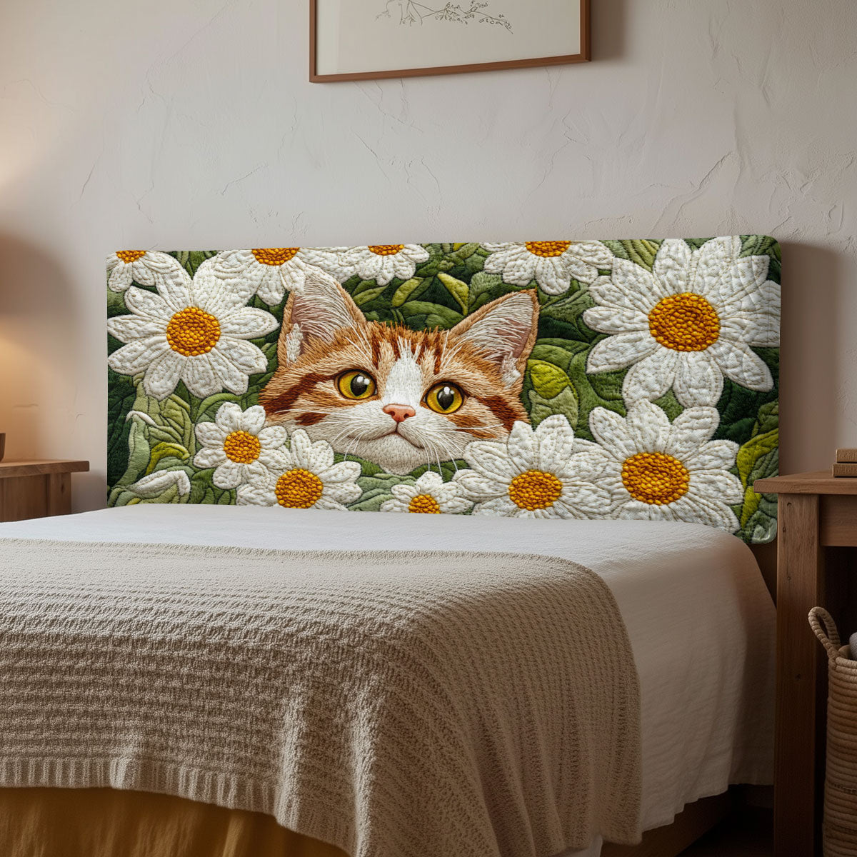 Daisy Whiskers CP2312008CL Quilted Headboard Slipcover