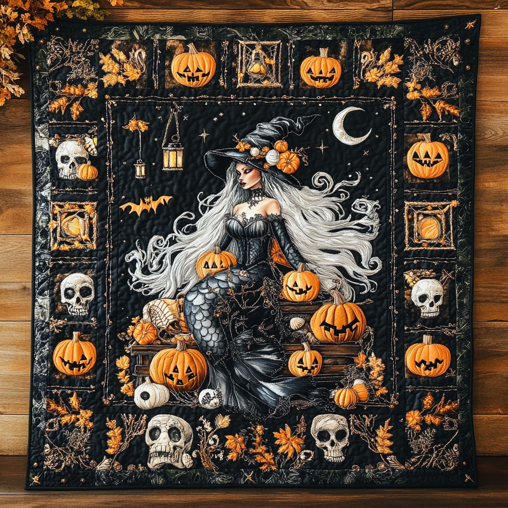 Shadow Sea Mermaid Witch WN1908083CL Quilt