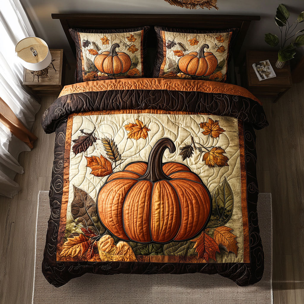 Amber Pumpkin WY1508001CL Duvet Cover Set