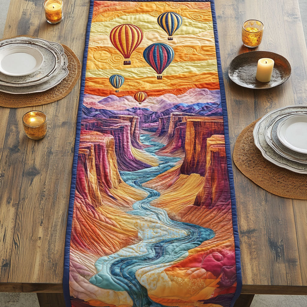 Colorful Cliff CW0606029CL Quilted Table Runner
