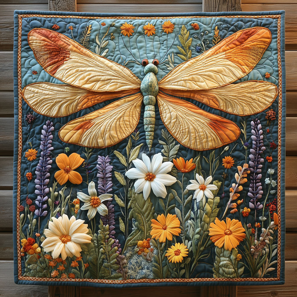 Vibrant Dragonfly XK0310002CL Quilt