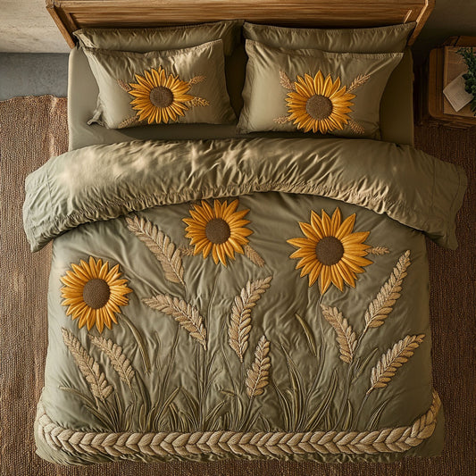 Vintage Sunflower Dream CP0506052CL Duvet Cover Set