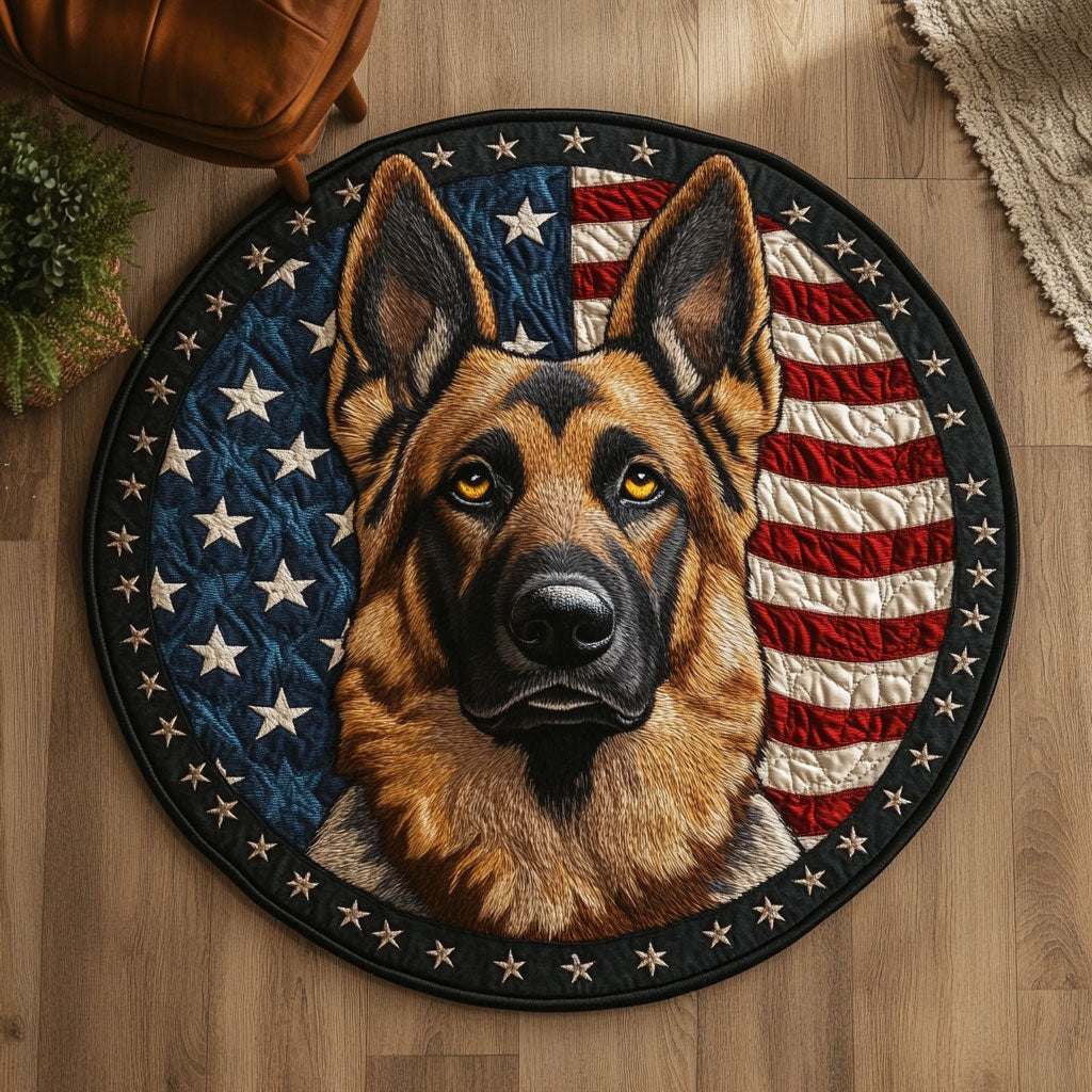 Shepherd’s Honor Banner WN1006079CL Quilted Round Mat