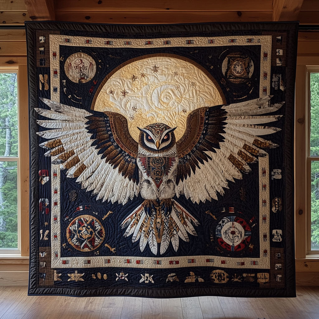 Moonlit Owl CW0907025CL Quilt
