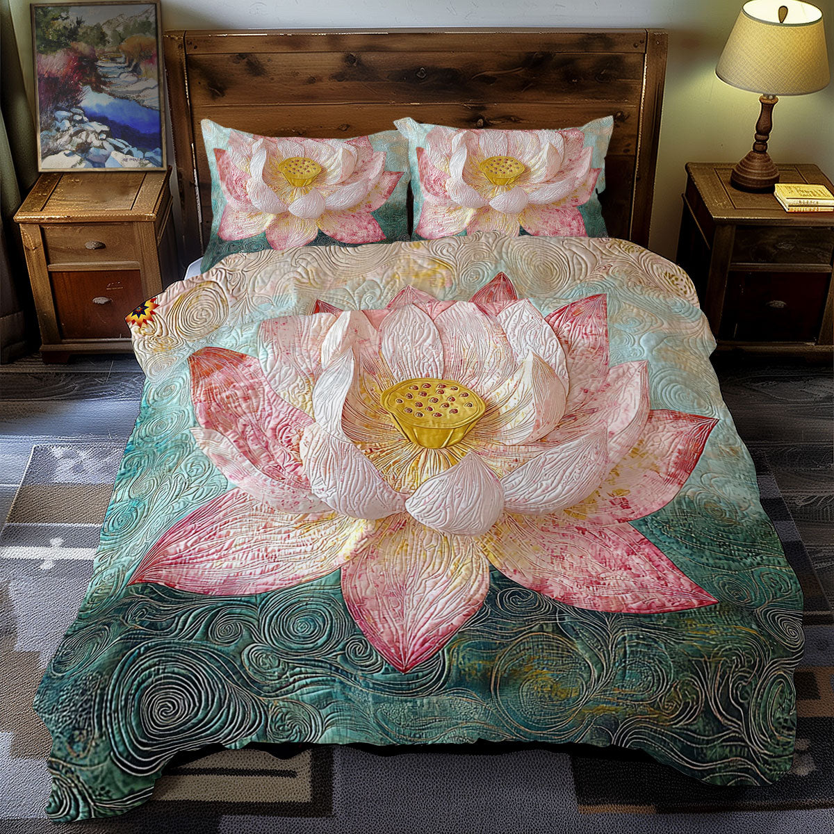 Lotus WY2211048CL Duvet Cover Set