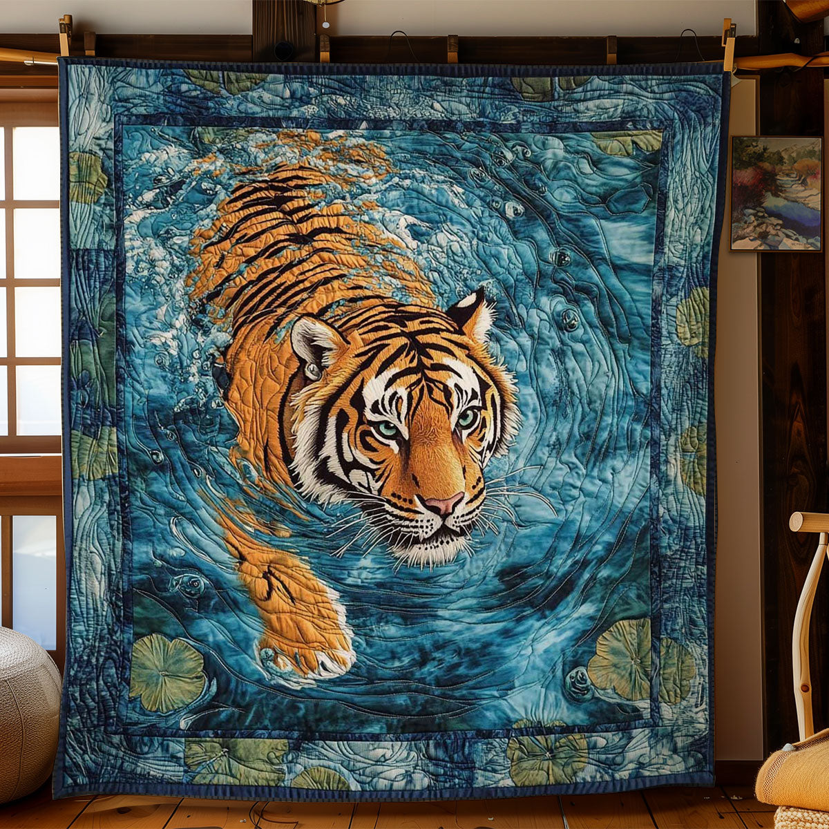 Tiger Drift WN2205064CL Quilt