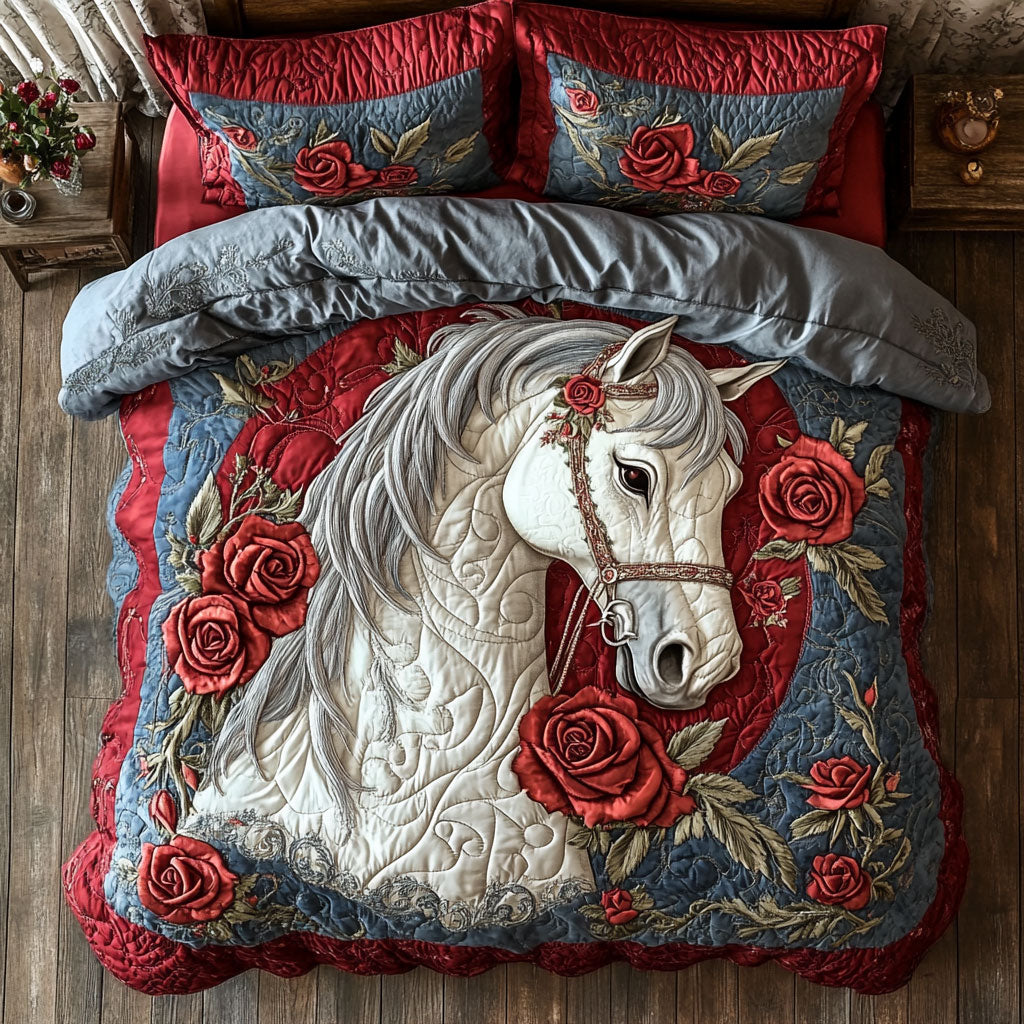 Majestic Horse WX3012085CL Duvet Cover Set