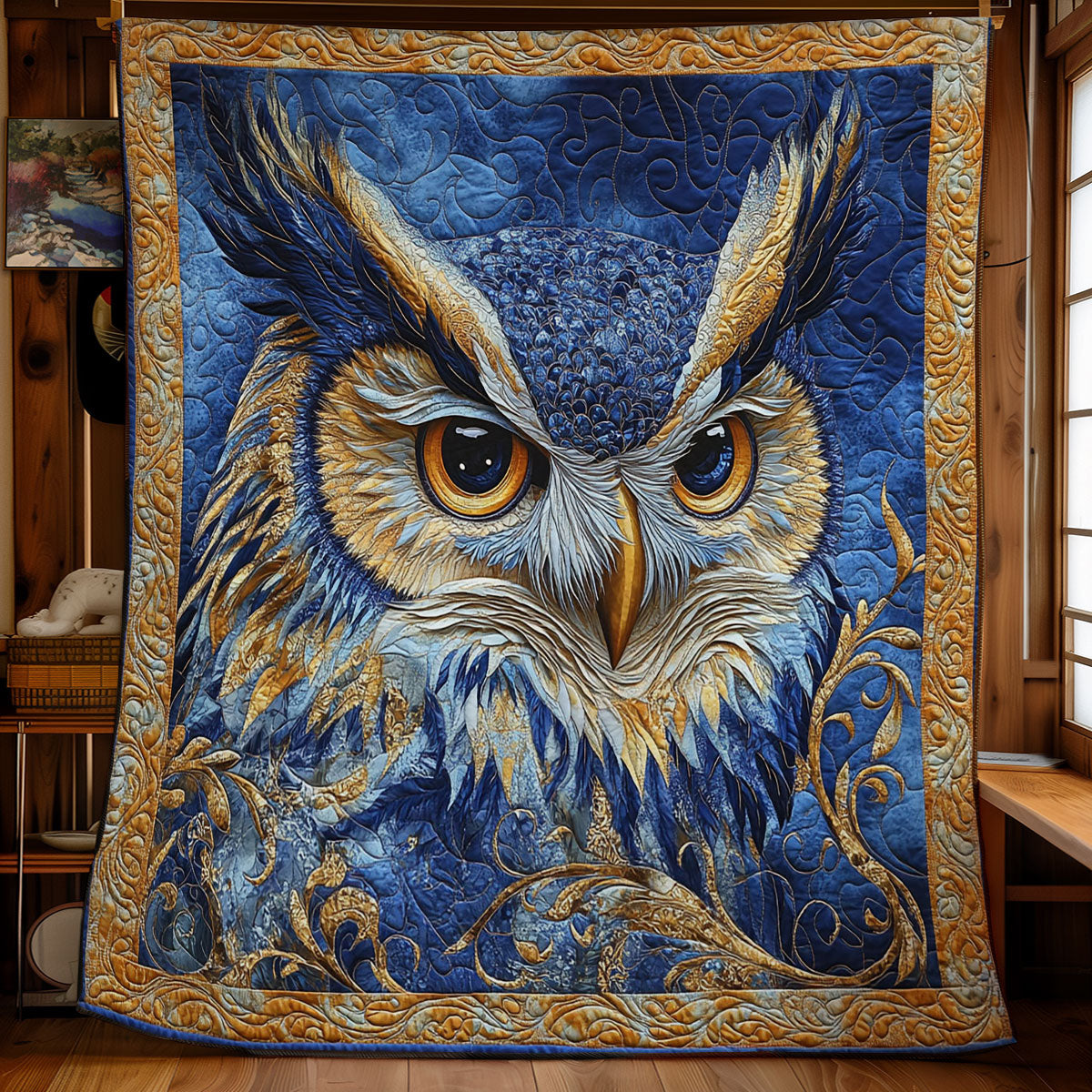 Owl WY2101072CL Quilt