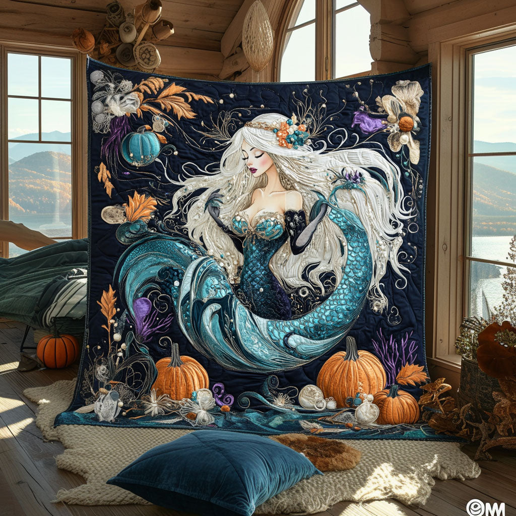 Voodoo Mermaid Witch WN1908096CL Quilt