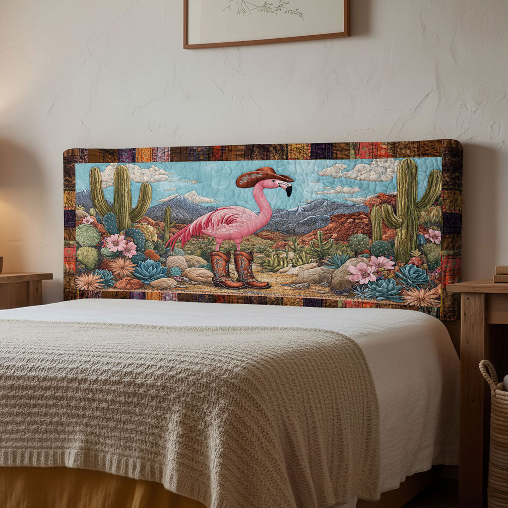 Desert Flamingo WN1312035CL Quilted Headboard Slipcover