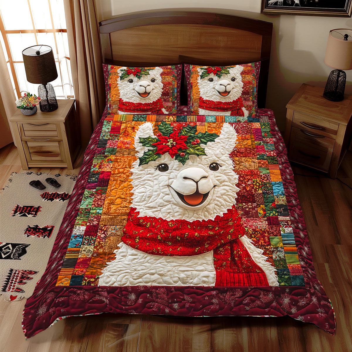 Christmas Alpaca WJ2711032CL Duvet Cover Set