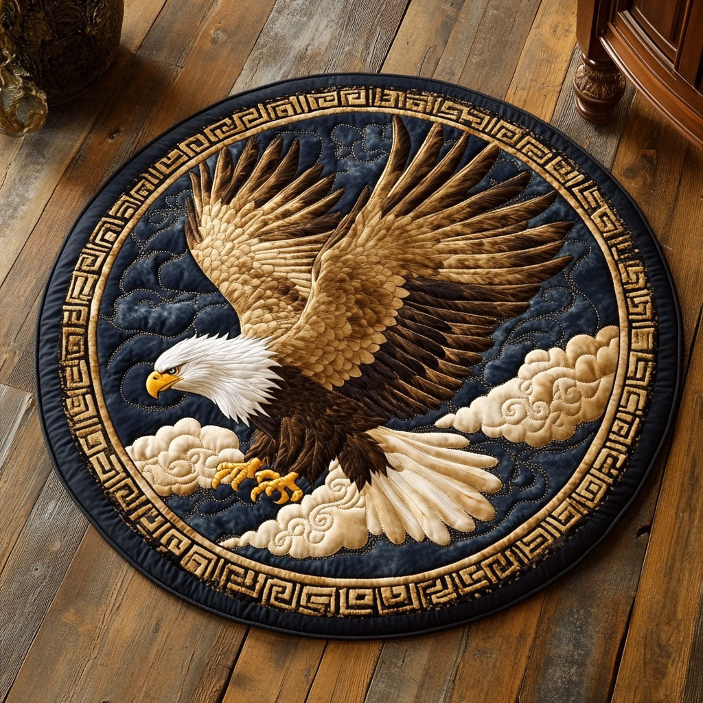 Wings Of Honor CP3107073CL Quilted Round Mat
