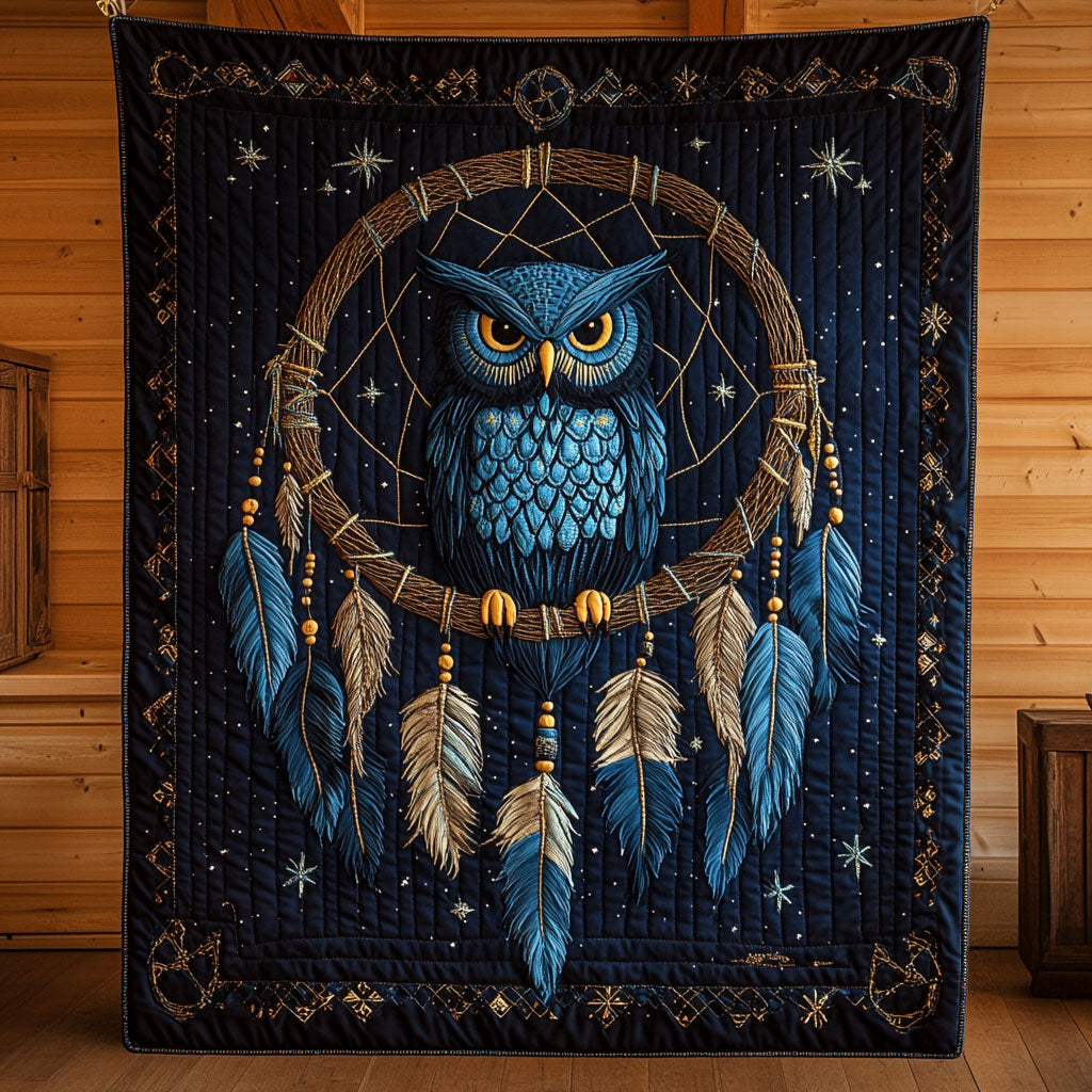 Owl Dreamcatcher CW2406037CL Quilt