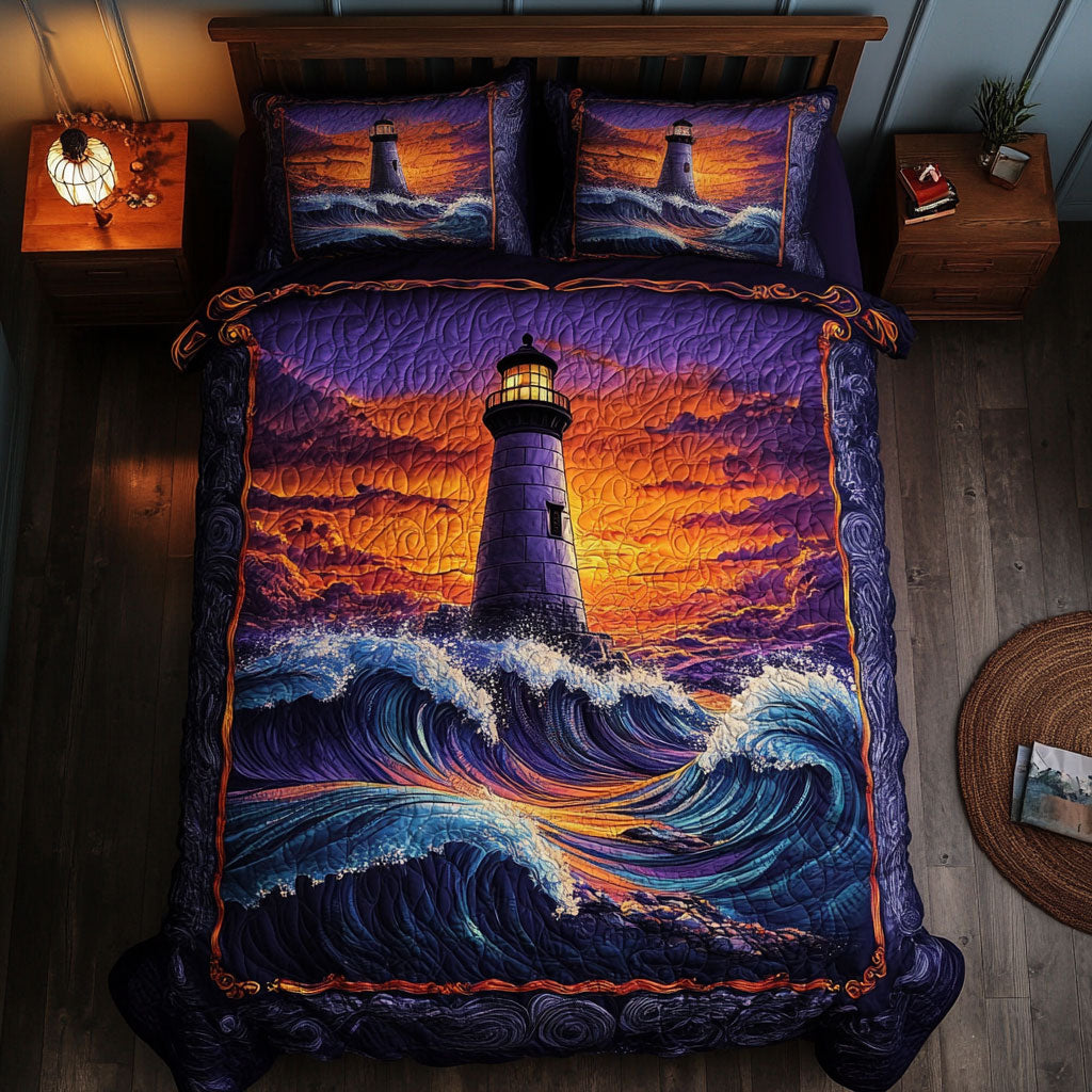 Ocean Fury WY0805046CL Duvet Cover Set