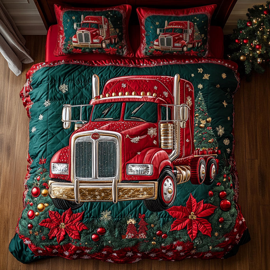 Christmas Ride CW1111070CL Duvet Cover Set