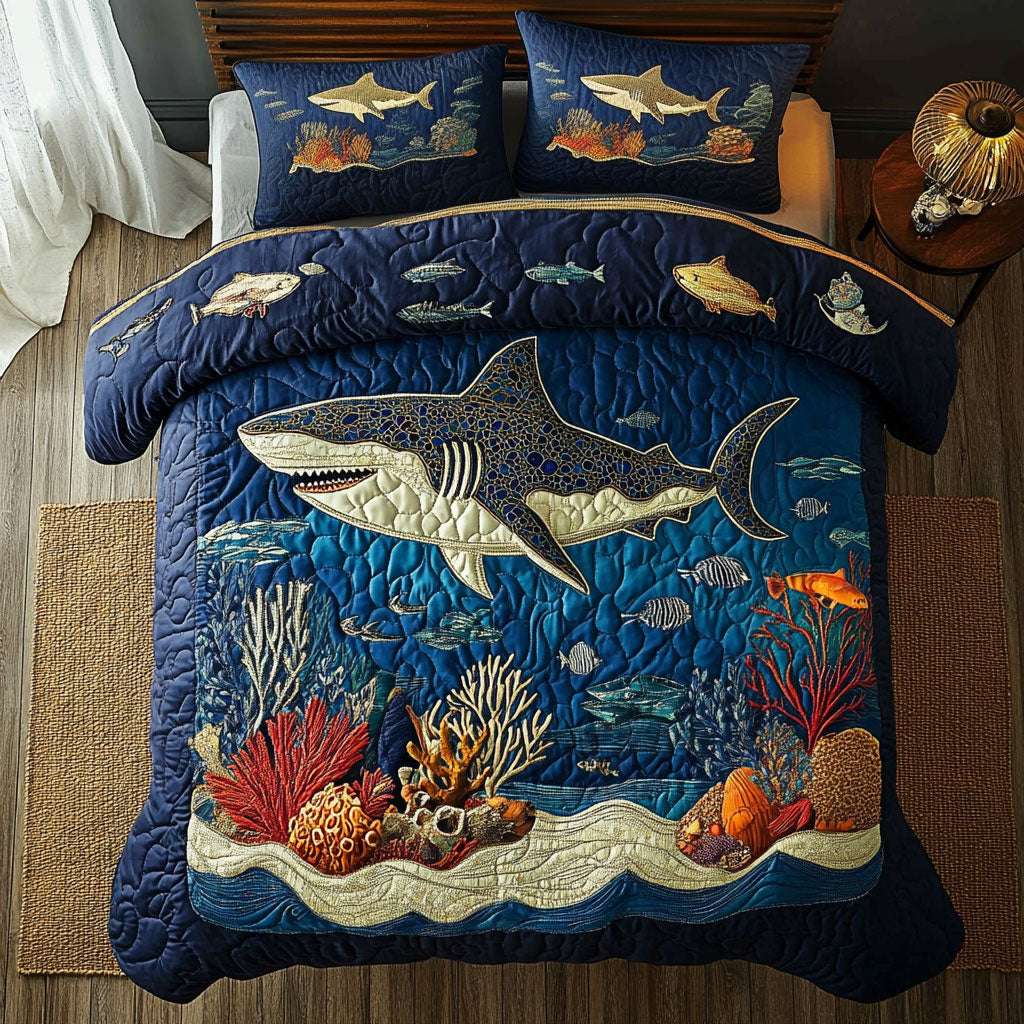 Shark Coral Path WY1207024CL Duvet Cover Set