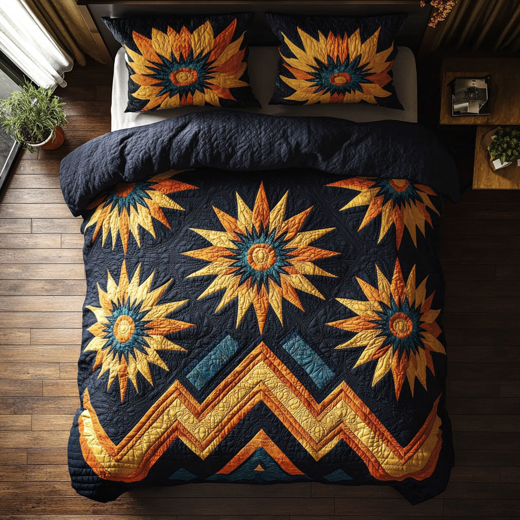Chevron Burst CW1109028CL Duvet Cover Set