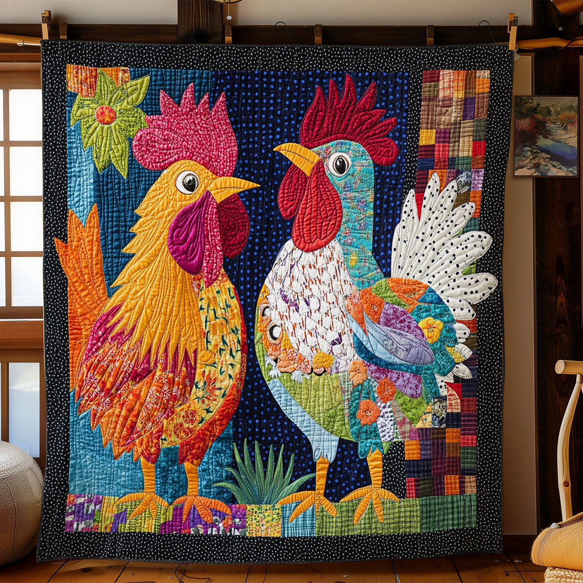 Squawk And Stitch WN1406023CL Quilt