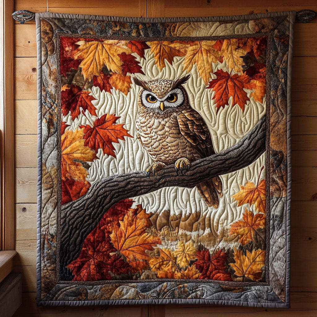 Autumn Owl CW1806013CL Quilt