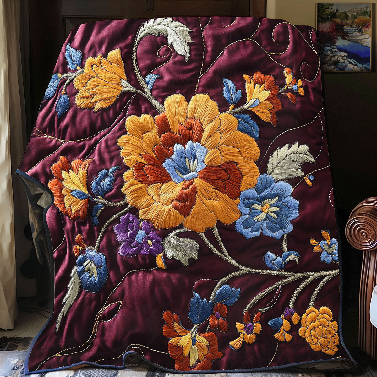 Enchanted Garden WP0705065CL Quilt
