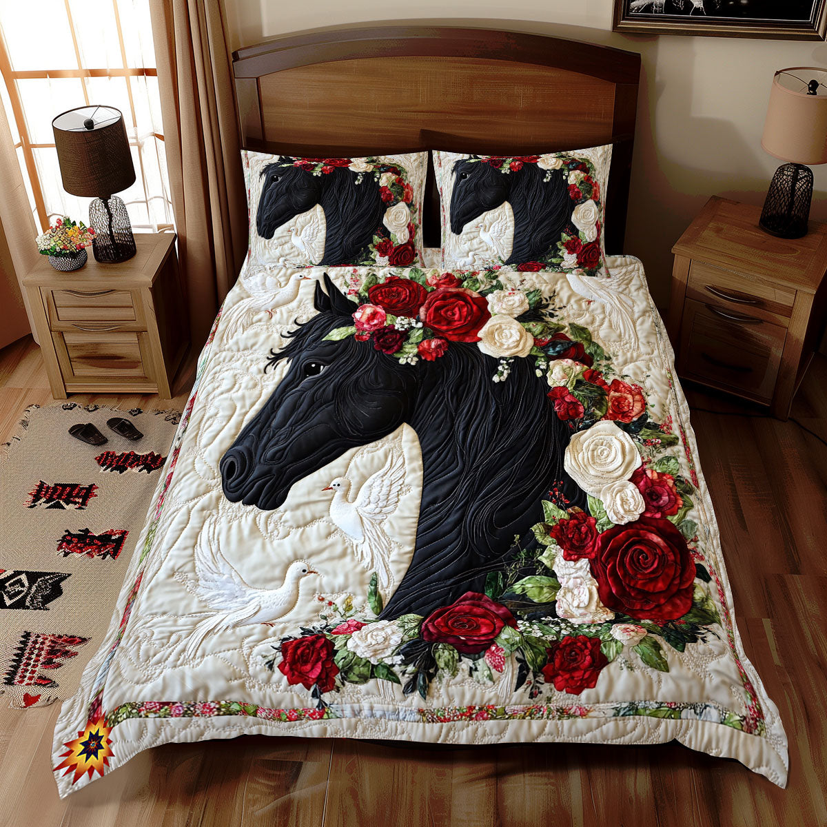 Horse Rosie WX2612104CL Duvet Cover Set